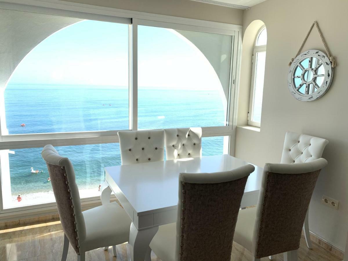 Apartament Aguamarina On The Beach Front MIJAS COSTA Exterior photo