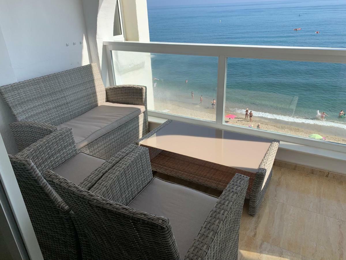 Apartament Aguamarina On The Beach Front MIJAS COSTA Exterior photo